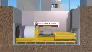 Rotating Borer Head Animation