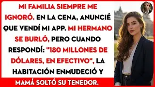 Mi familia me olvidó. En Navidad, les conté que vendí mi app por $180 millones.