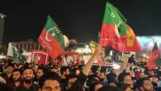 PTI Lahore Jalsa Liberty Market Lahore