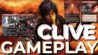 Clive Ifrit's Dominant EDH Gameplay vs Jenson Carthalion, Szarel, Go-Shintai Shine MTG Final Fantasy