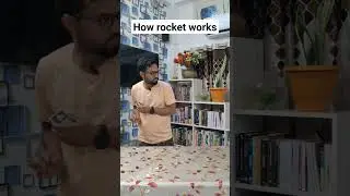 How rocket works // Homemrocket // Conservation of linear momentum // ARM Beacon #adityal1