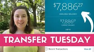 $2,900 Stimulus Check Arrived!! Save & Pay Off Debt With Me | Transfer Tuesday