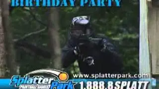 SplatterPark Paintball Games 30 Second TV Commercial
