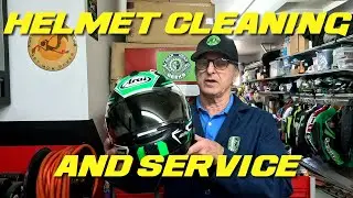 How To Clean and Service your Arai Helmet
