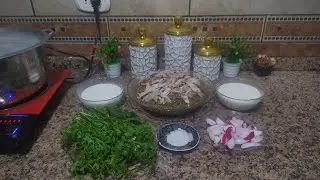 اليوم طبخنا أطيب لبنيه مع فريكه انشاء الله يعجبكون 