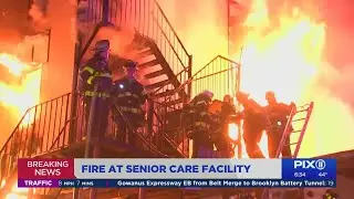 Fire destroys senior home in Rockland County, displacing dozens of residents