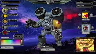 Space Wolves Army Painter in Dawn of War Unification Mod #dawnofwardefinitiveedition #rts