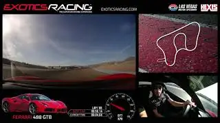 Exotics Racing Las Vegas Ferrari 488GTB February 4th 2018
