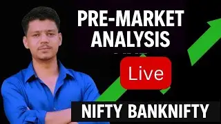 Pre Market Live Analysis for 12/01/2026 !  Sensex | Nifty | Banknifty | Live Analysis.