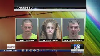Three arrested in drug bust of more than $3,000 in Meth