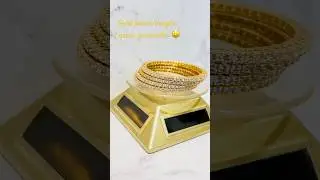 Gold polish bangles #GoldJewellery#GoldGlam#GoldLover#JewelleryAddict#GoldenElegance