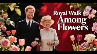 Prince Harry escorts the Queen around the Chelsea Flower Show.Emotional Stories