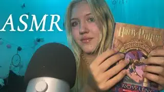 ASMR Book Tapping & Tracing (Overexplaining)