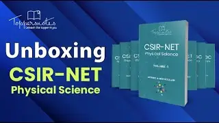 CSIR-NET PHYSICAL SCIENCE || English Medium || Latest Edition Exam Notes Unbox By Toppersnotes
