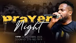 HUNGRY FOR GOD || PRAYER NIGHT || ALBERTO BRUNY