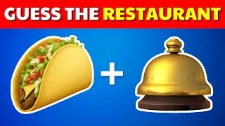 Guess the Fast Food Restaurant by Emoji! 🍔🍟 | Beni Koala Quiz! 🐨