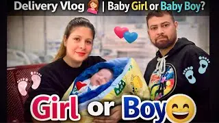 Baby Delivery Vlog 🤰 | Girl or Boy? 👶 | Gender Reveal ❤️