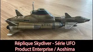 Unboxing Réplique SKYDIVER de la série UFO et présentation de cette superbe série TV ULTRA-KITSCH !
