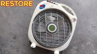 Restore broken 220v fan | DIY repair at home without spending money