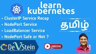 K11 - Kubernetes in Tamil - NodePort & LoadBalancer Service