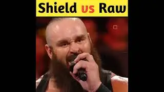 The Shield fight the entire roster Raw #shorts #wwe