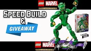 SPEED build & GIVEAWAY the LEGO Green Goblin! 🎃 76284 Marvel