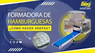 BBG - &iquest;C&oacute;mo hacer arepas? Formadora de hamburguesas autom&aacute;tica REF: SMART-PRO