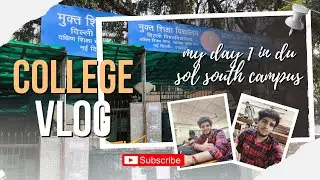 My first day experience in south campus du sol (Delhi University)