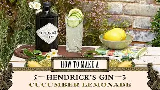 Teach yourself how to make a delicious HENDRICK'S GIN Cucumber Lemonade