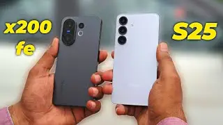 Vivo X200 FE vs Samsung S25 Camera Comparison! 😱