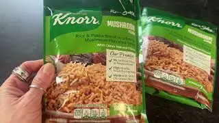 Knorr Mushroom Rice Sides Review