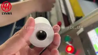 Thermal Paper Slitting Machine Cash Register Paper Slitter ATM Paper With Automatic Tube Threading