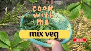 mix veg ki sabji mere garden ki#minivlog #mixveg #cooking # cook #vegetable #healthy #organic
