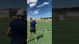 Mid season tuneup, clean strike from 45 #kickinggame #fieldgoal #football #kicking #americanfootball
