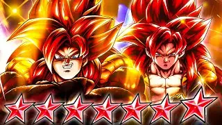 (Dragon Ball Legends) THE DOUBLE SSJ4 GOGETA TEAM CRACKS THE FABRIC OF REALITY!