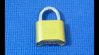 (Выбор 120) Как открыть MasterLock 175D, если вы потеряли комбинацию
