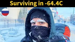 Surviving World&rsquo;s Coldest City Yakutsk&hellip;Itni Mushkil Sochi Nahi Thi! 🇷🇺