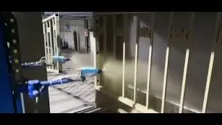 Automatic Electrostatic Paint Gun with Reciprocator