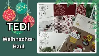 TEDI❣️Meine ersten Weihnachtsbastelsachen 2024 😍