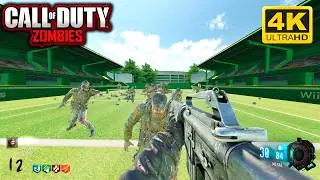 Black Ops 3 Zombies: Wii Tennis Zombies Gameplay 4K60FPS