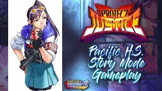 Capcom Fighting Collection 2: Project Justice Pacific H.S. Story Mode