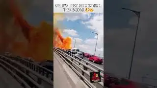 She Was Just Recording &mdash; Then BOOM! 😳🔥 | Shocking CCTV & Mobile Video | Caught on Camera 😱