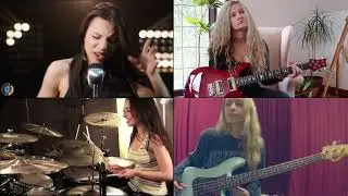 Andreea Coman, Eliza Lee, Meytal Cohen & Lela Rosanelli - Black Dog (Led Zeppelin)