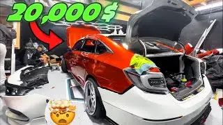 ASÍ GASTÓ 20 MIL DÓLARES MODIFICANDO SU HONDA ACCORD🤯