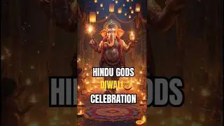 Hindu Gods Celebrating Diwali 🪔🎇#happydiwali