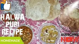 Halwa Poori With Chaney Recipe : Lahori Nashta Special🫰🏻 Halwai Style Poori Recipe. The Best Recipe.