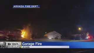 Investigators Are Looking Into What Started A Garage Fire This Morning In Arvada