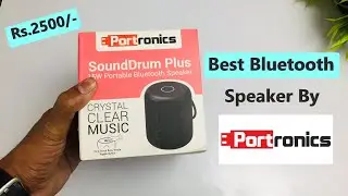 Best Bluetooth Speaker By Portronics (#Portronics sounddrum plus)
