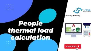 (HVAC) Interior thermal load design | People load