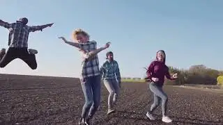 Framestock little story about mixed racial friends   Stock footage showreel 2019